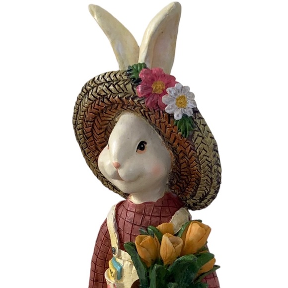 Vintage Easter country cottage core bunny - Picture 5 of 7